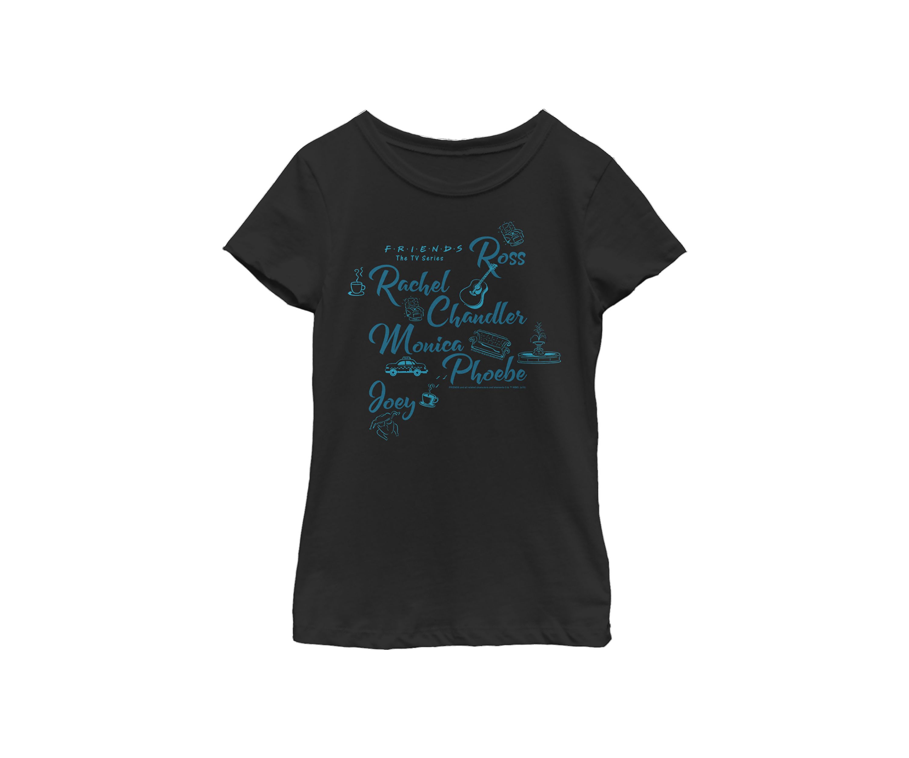Girls 4-6x   Names Graphic T-Shirt