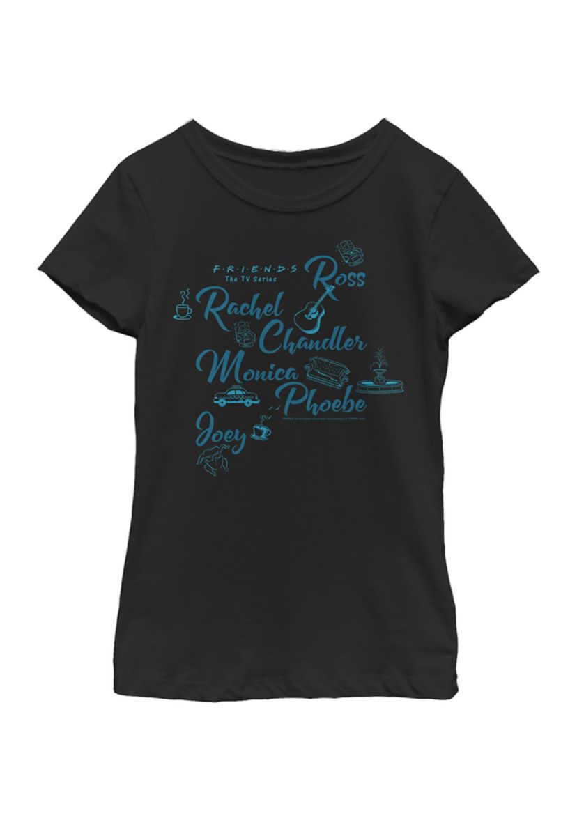 Girls 4-6x   Names Graphic T-Shirt