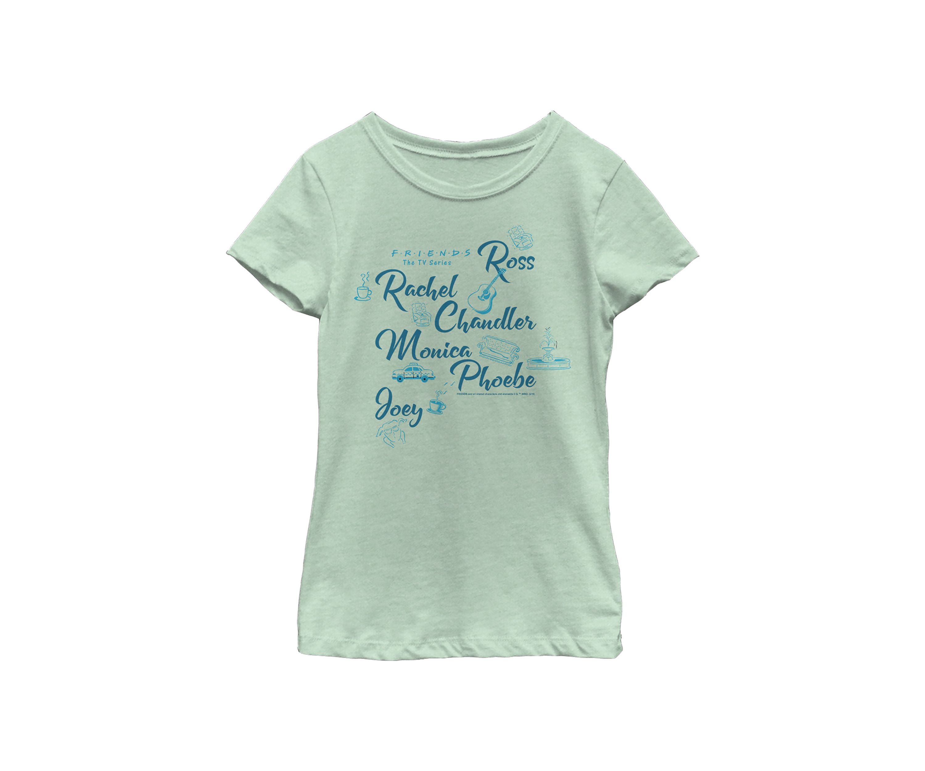 Girls 4-6x   Names Graphic T-Shirt