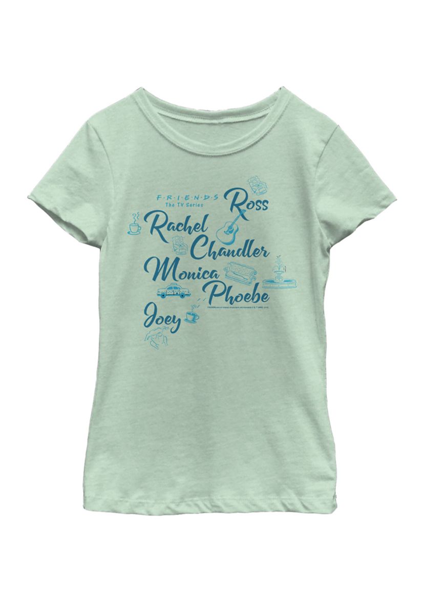 Girls 4-6x   Names Graphic T-Shirt