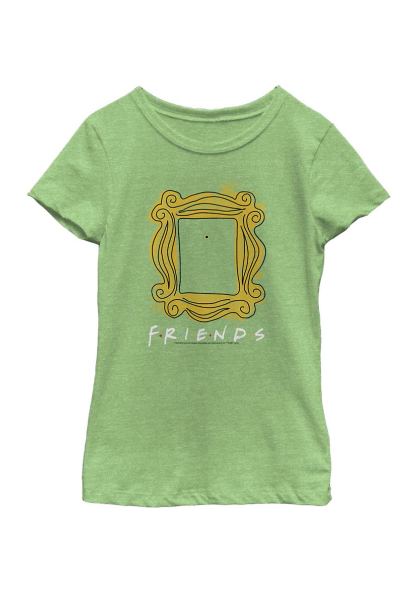 Girls 4-6x  Yellow Frame Graphic T-Shirt