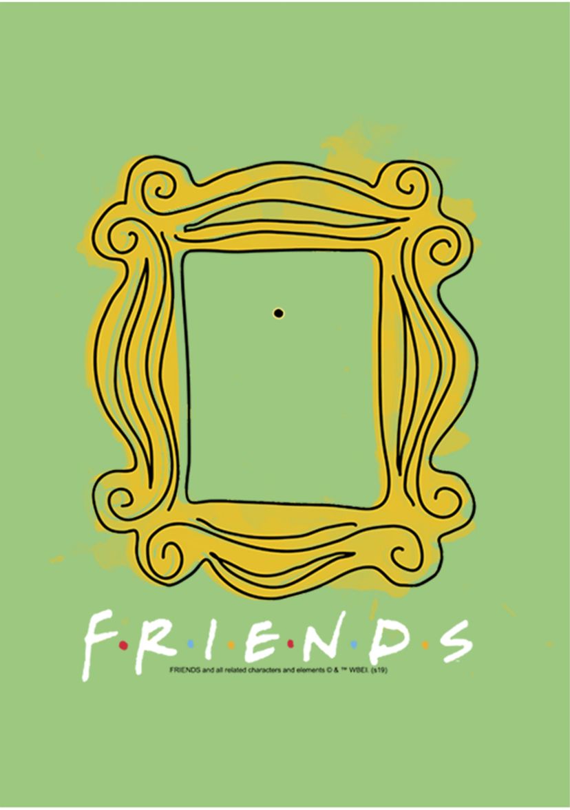 Girls 4-6x  Yellow Frame Graphic T-Shirt