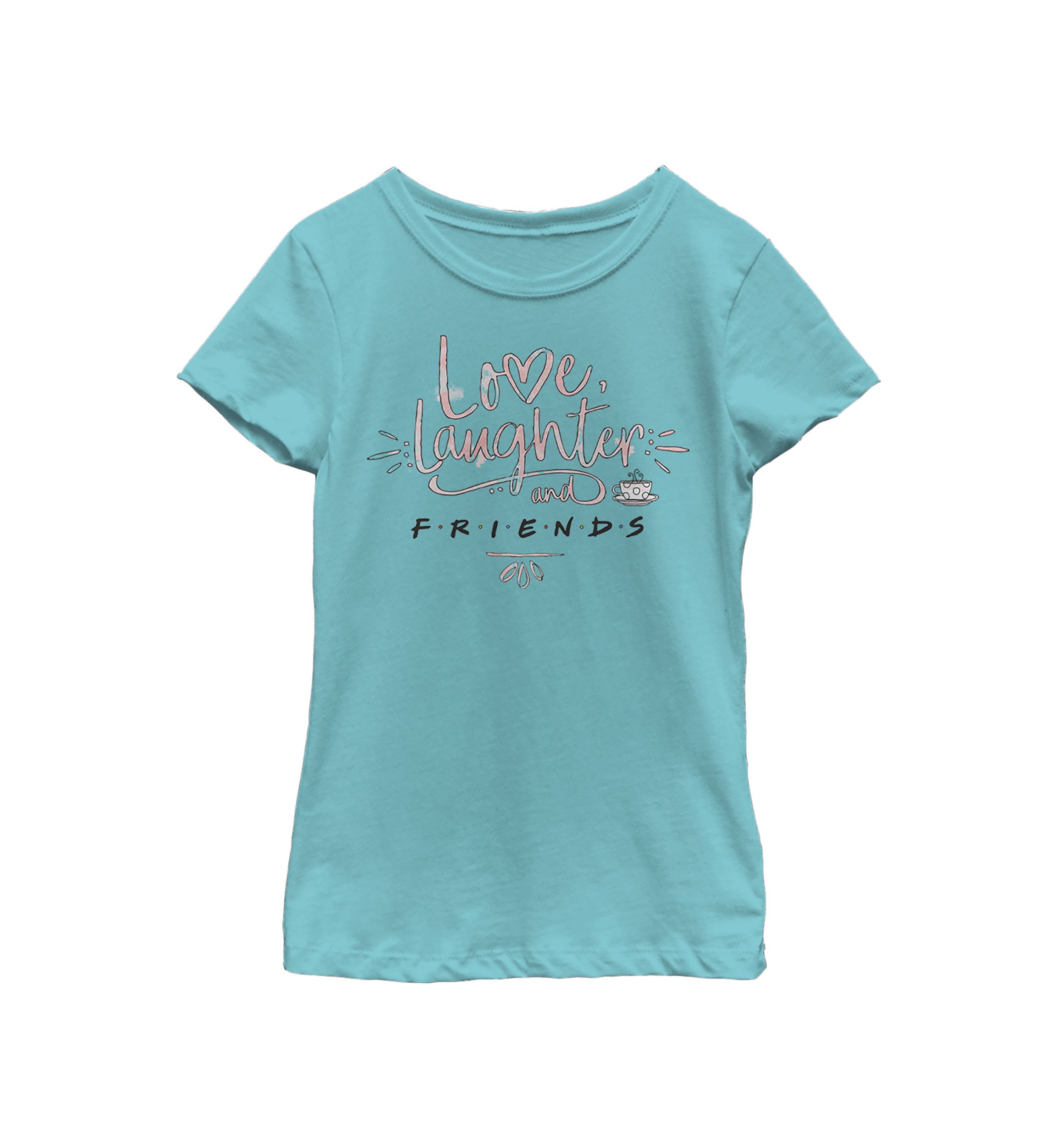 Girls 4-6x  Love Laughter And  Graphic T-Shirt