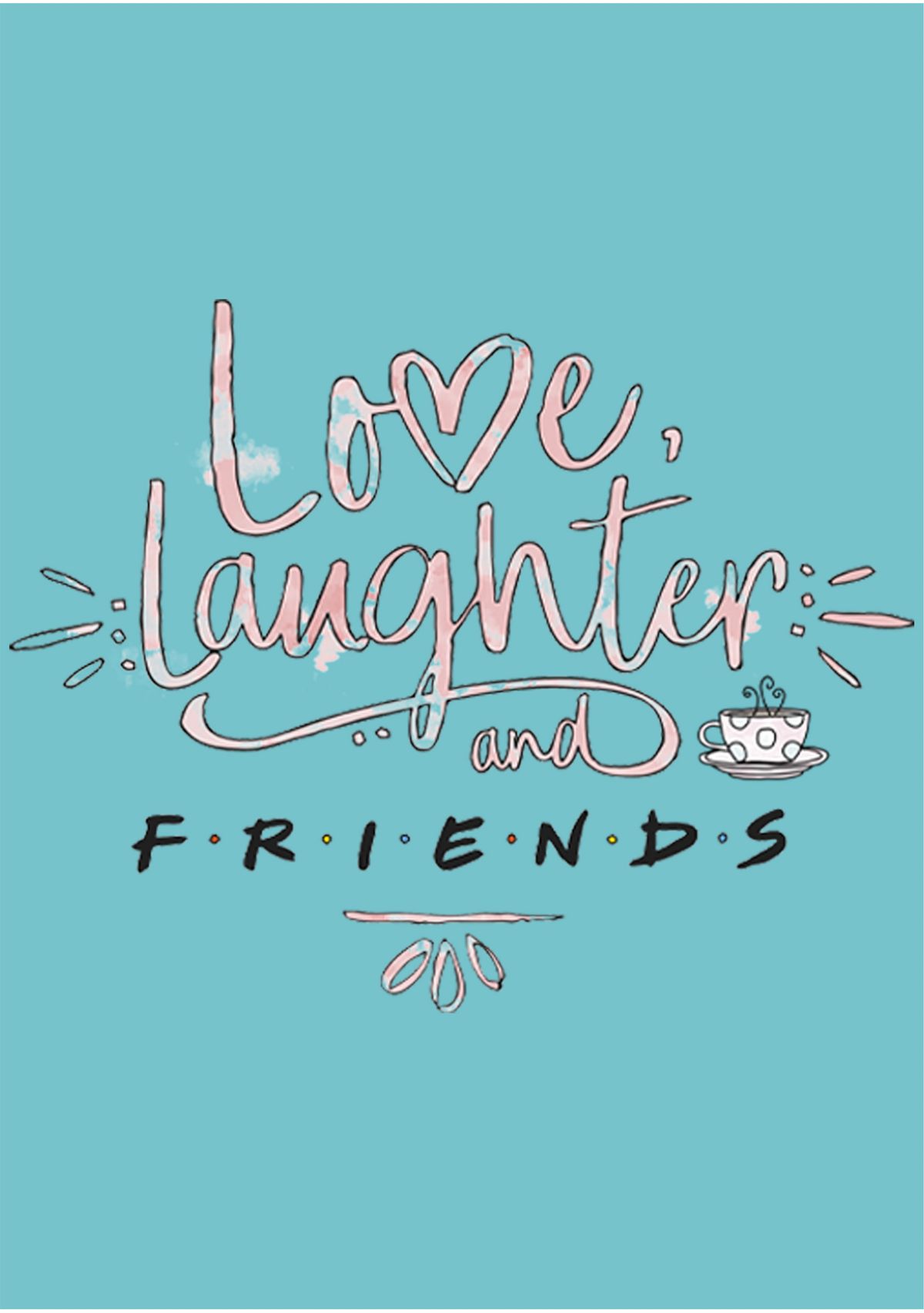 Girls 4-6x  Love Laughter And  Graphic T-Shirt