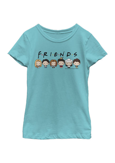 Friends Girls 4-6x Chibi Graphic T-Shirt