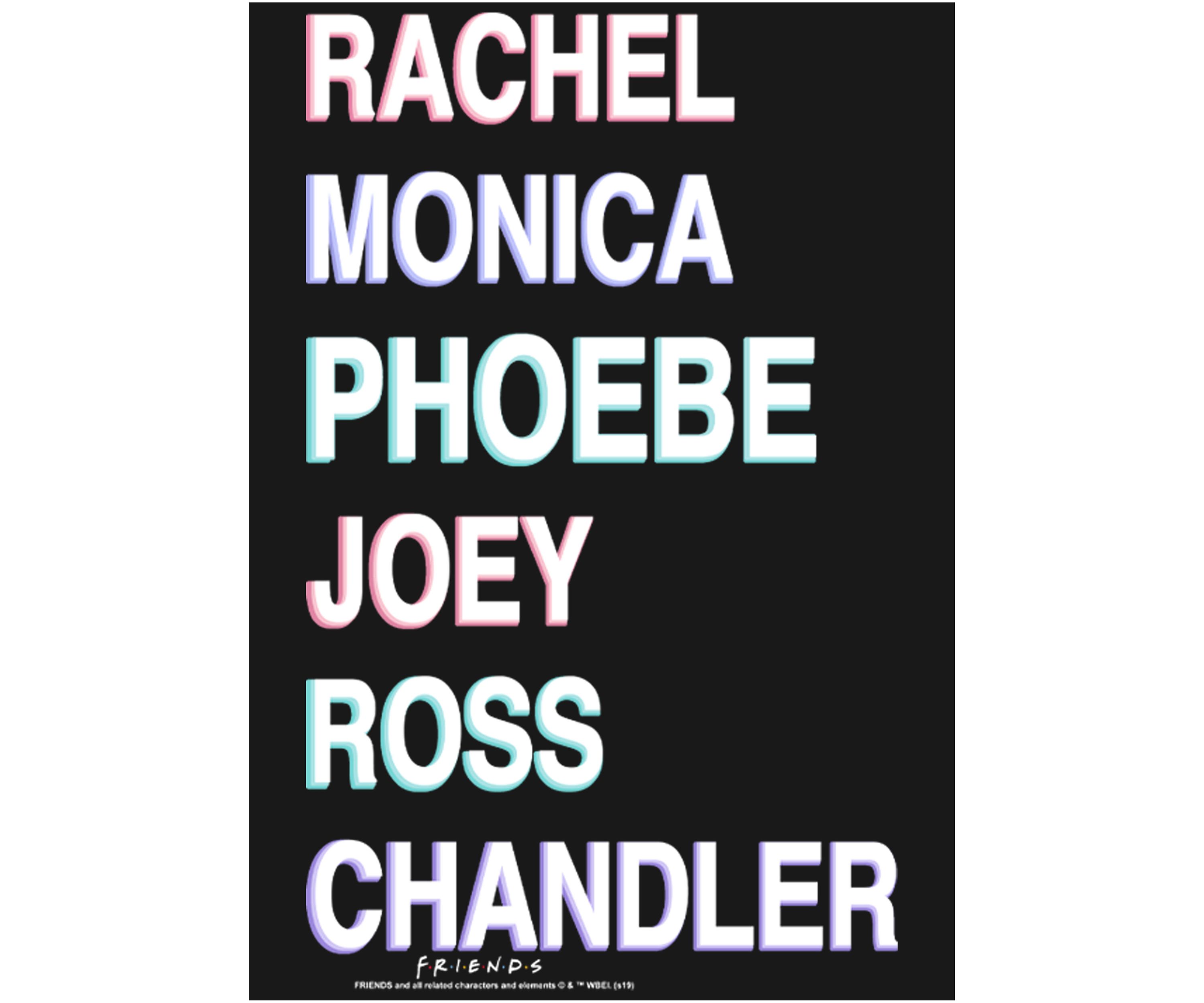 Girls 4-6x   Names Stacked Graphic T-Shirt