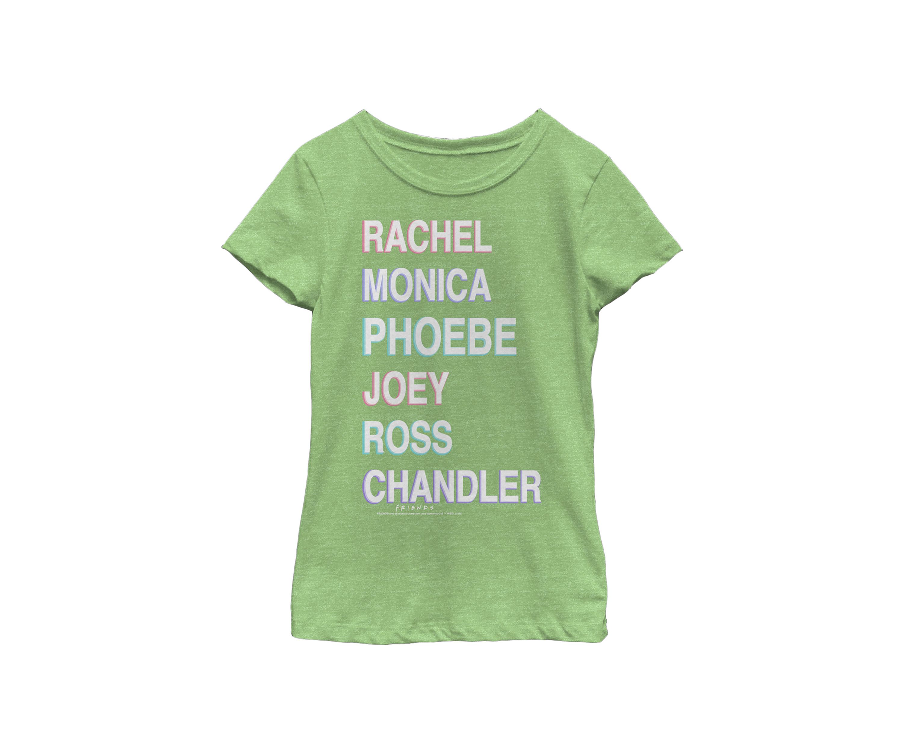 Girls 4-6x   Names Stacked Graphic T-Shirt