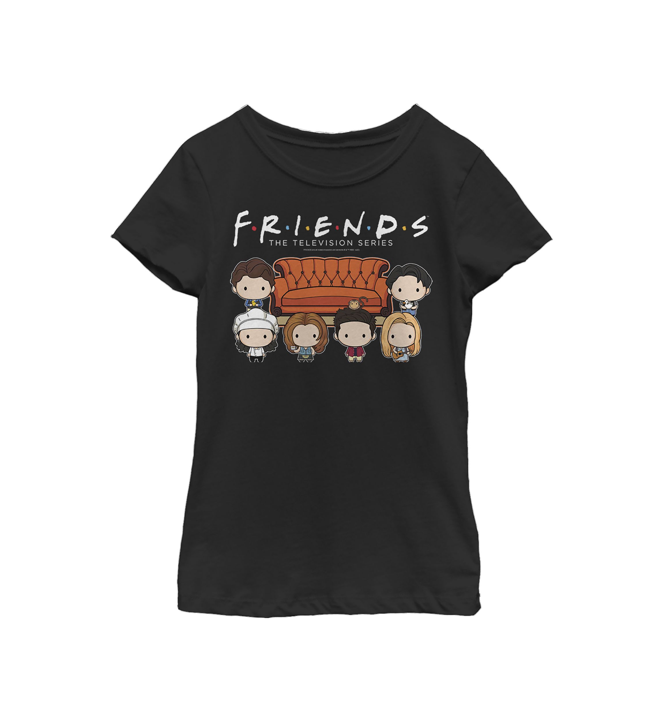 Girls 4-6x   Couch Crew Graphic T-Shirt