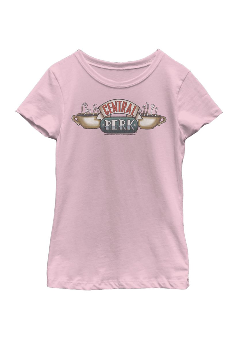 Girls 4-6x  Central Perk Logo Graphic T-Shirt