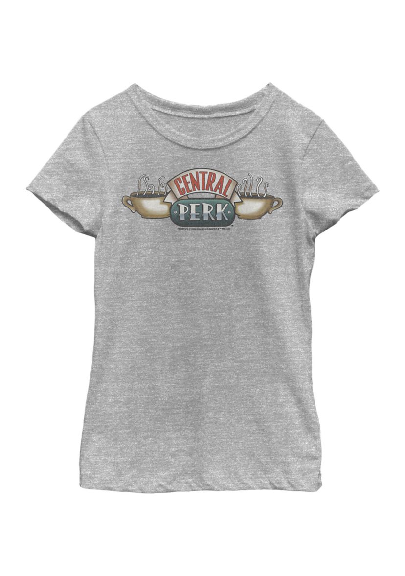 Girls 4-6x  Central Perk Logo Graphic T-Shirt