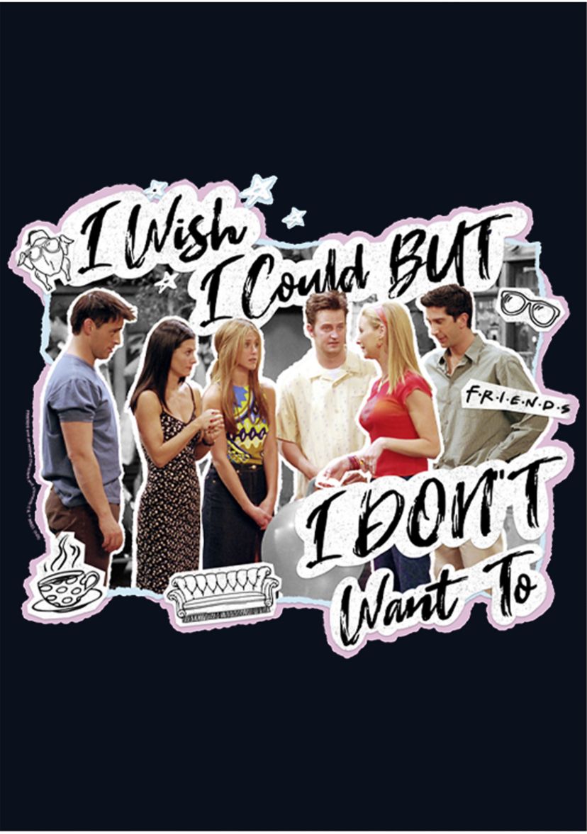 Girls 4-6x  I Dont Want To Graphic T-Shirt