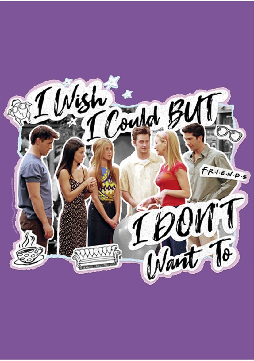 Girls 4-6x  I Dont Want To Graphic T-Shirt