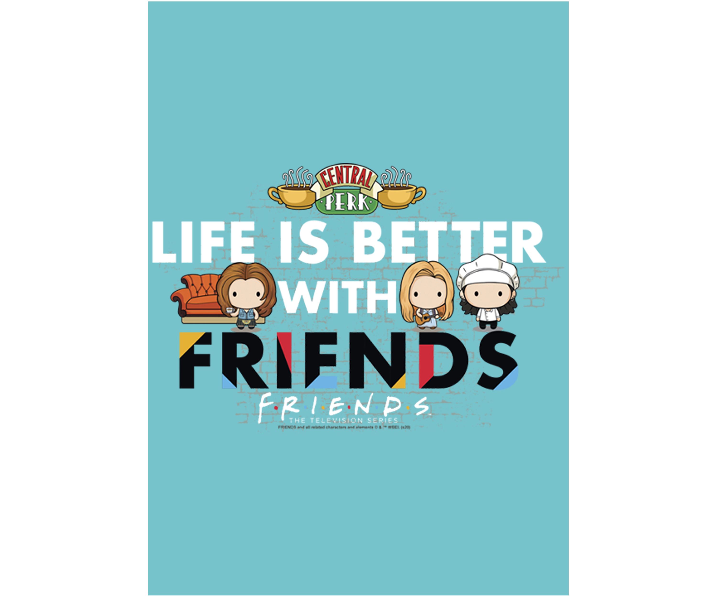 Girls 4-6x  Life Is Better Graphic T-Shirt