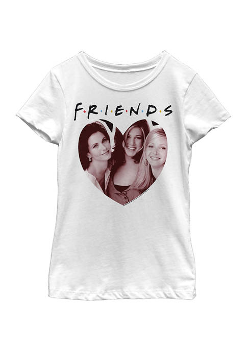 Friends Girls 4-6x Galentines Graphic T-Shirt