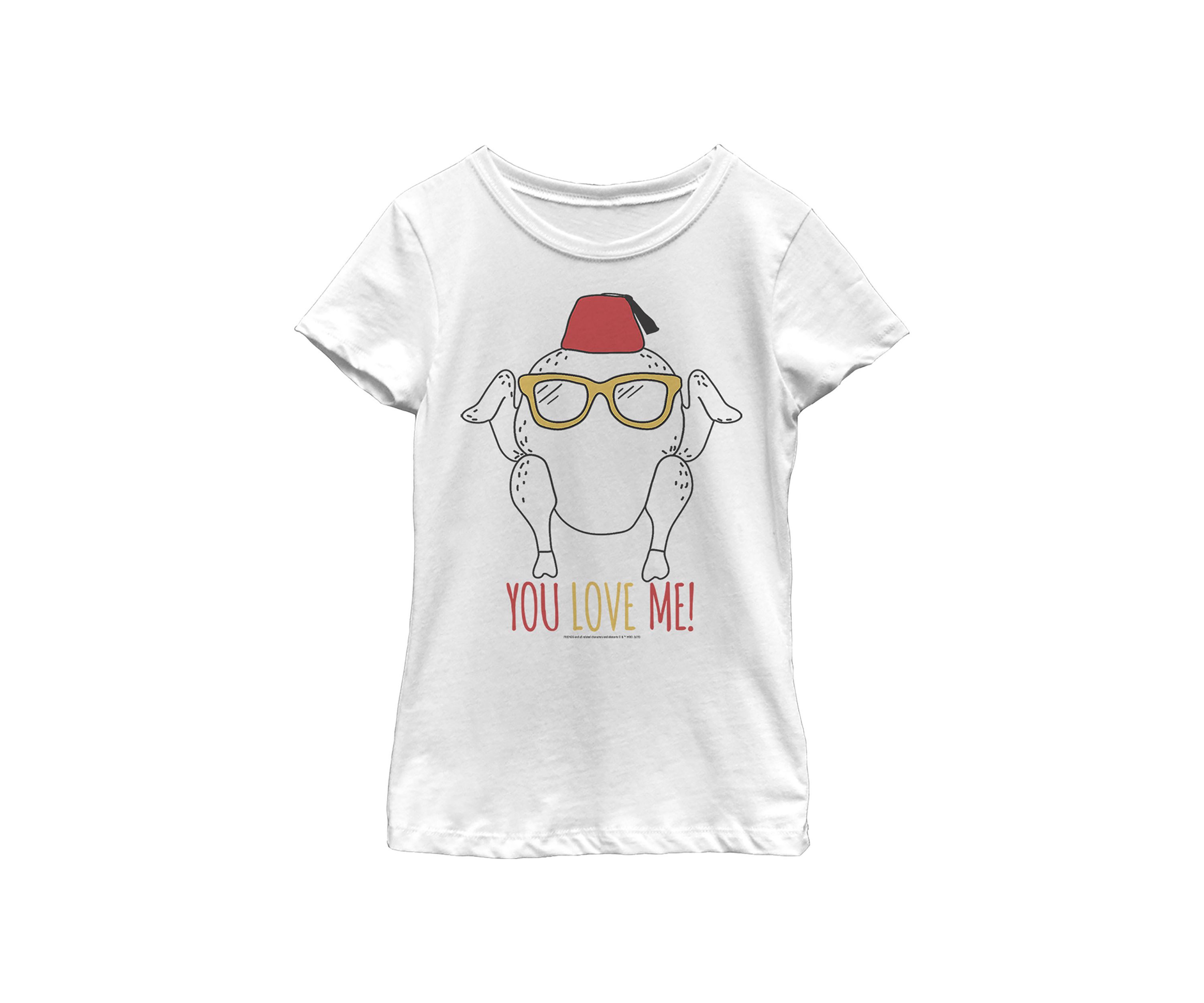 Girls 4-6x  Turkey Love Graphic T-Shirt