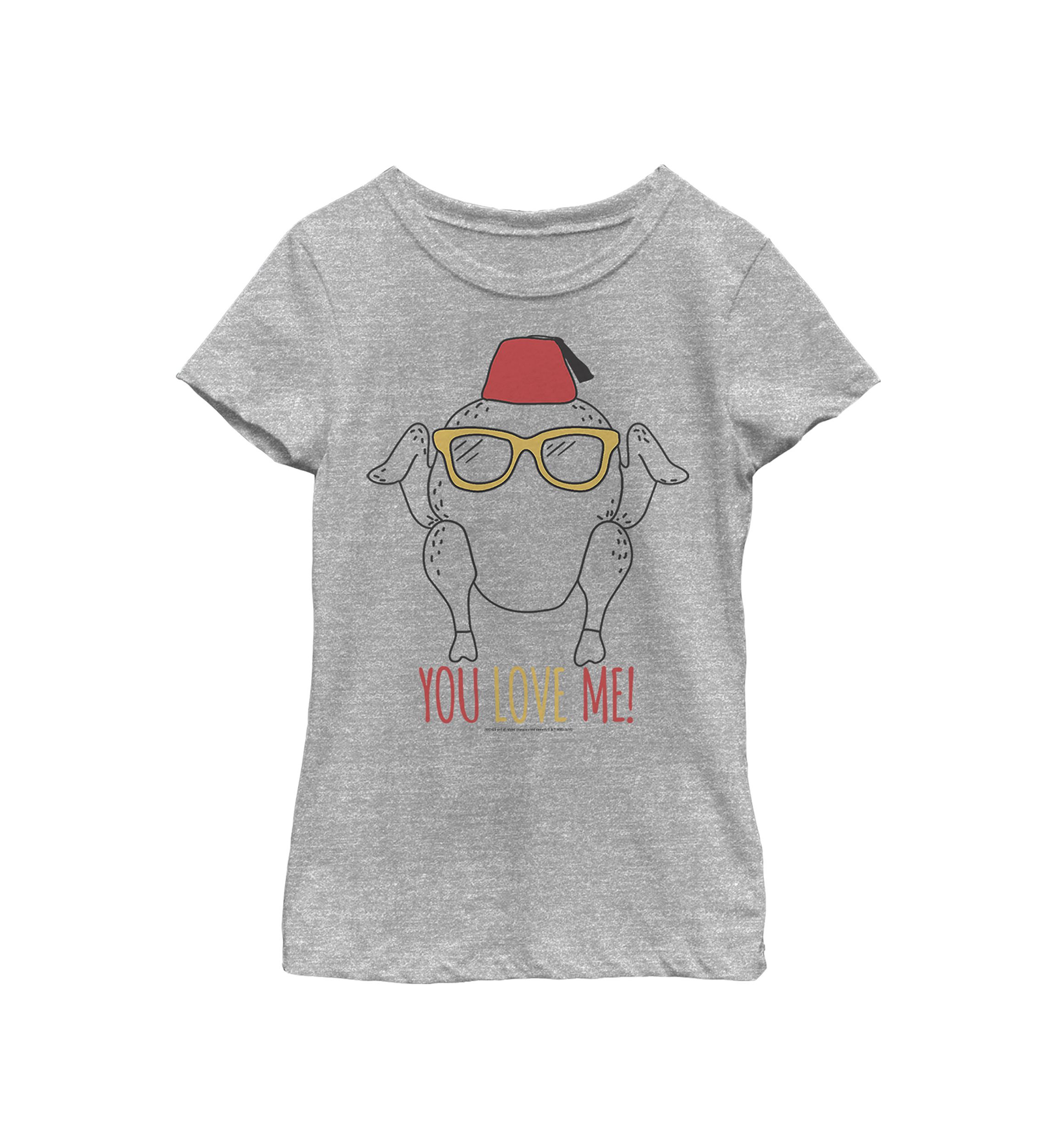 Girls 4-6x  Turkey Love Graphic T-Shirt