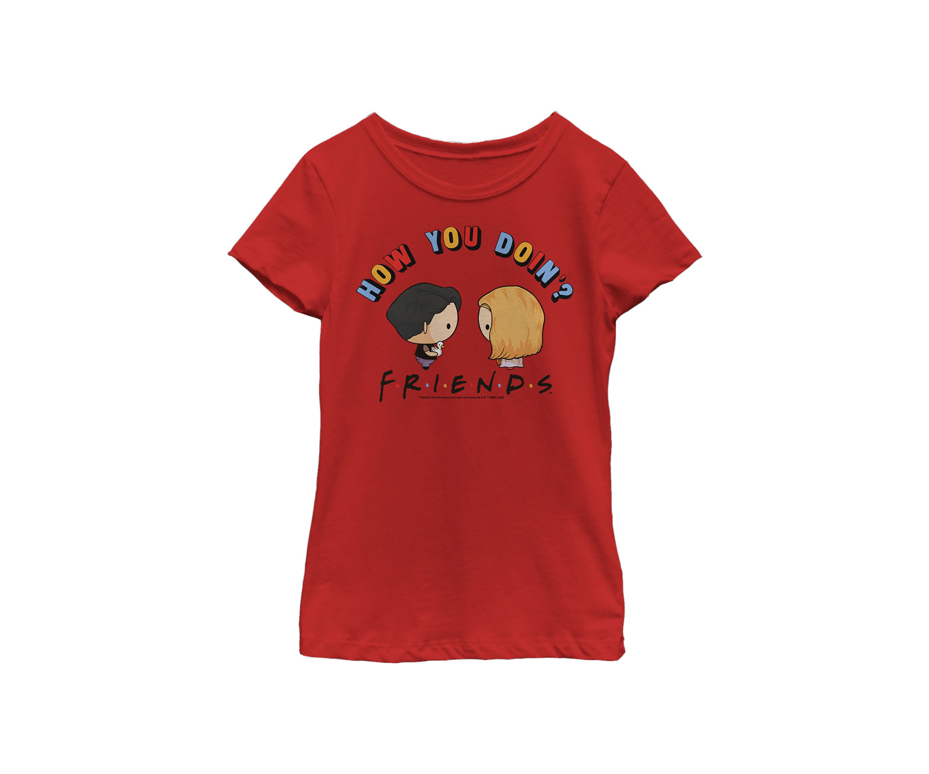 Girls 4-6x  Chibi Joey Phoebe Graphic T-Shirt