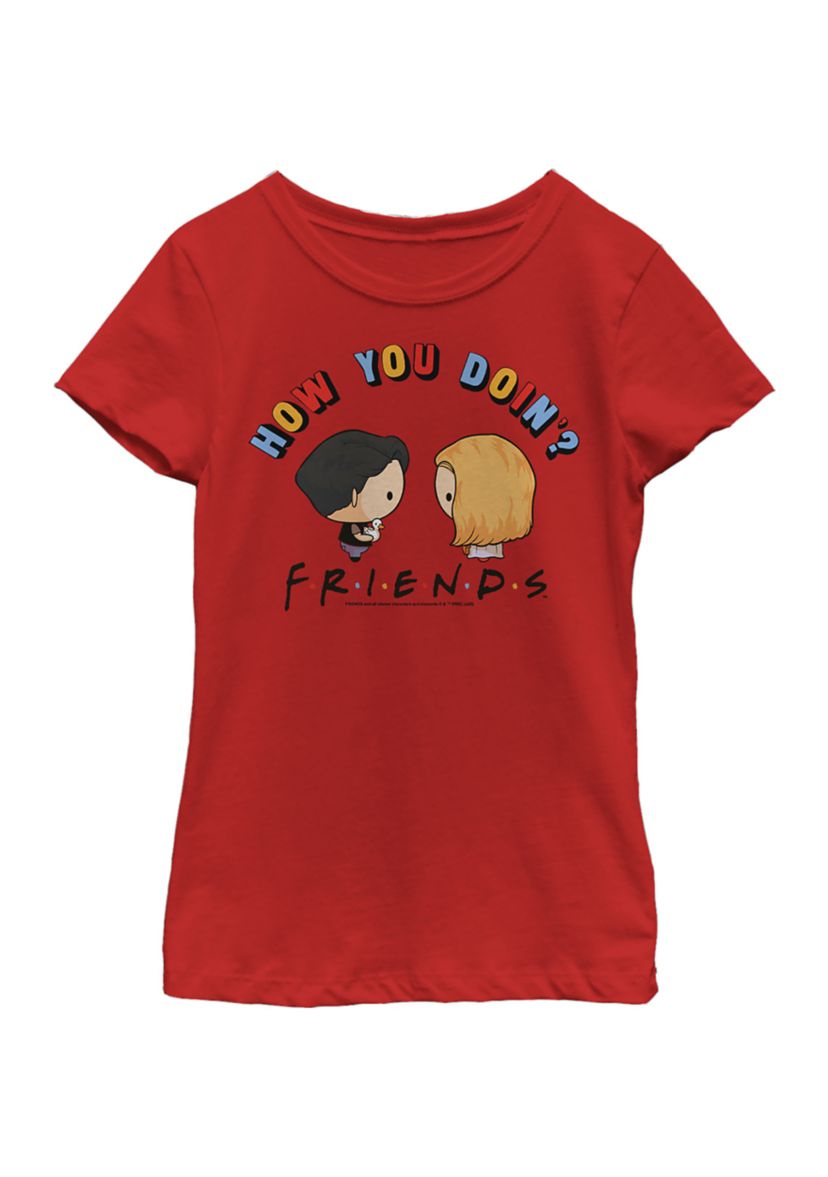 Girls 4-6x  Chibi Joey Phoebe Graphic T-Shirt