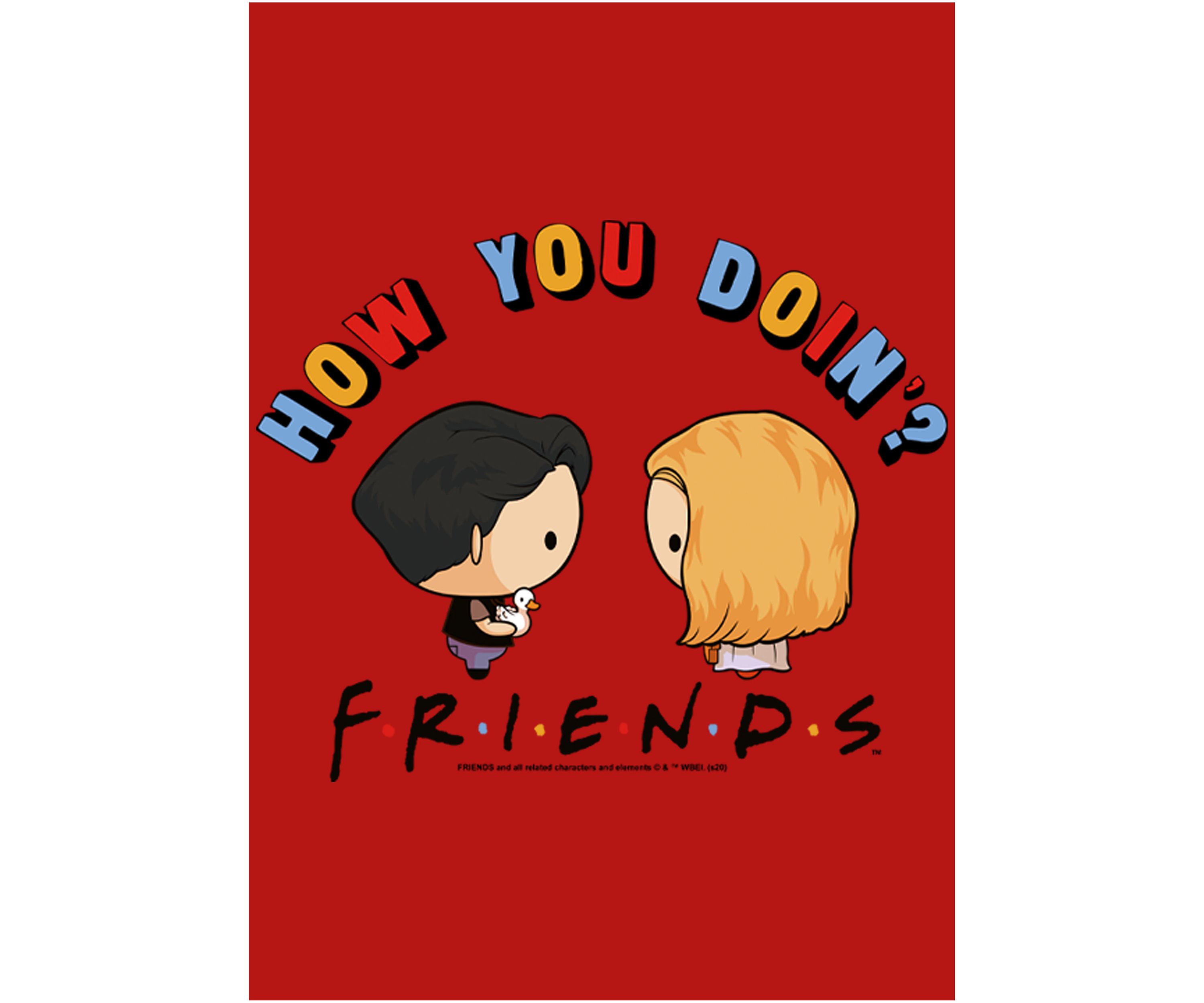 Girls 4-6x  Chibi Joey Phoebe Graphic T-Shirt