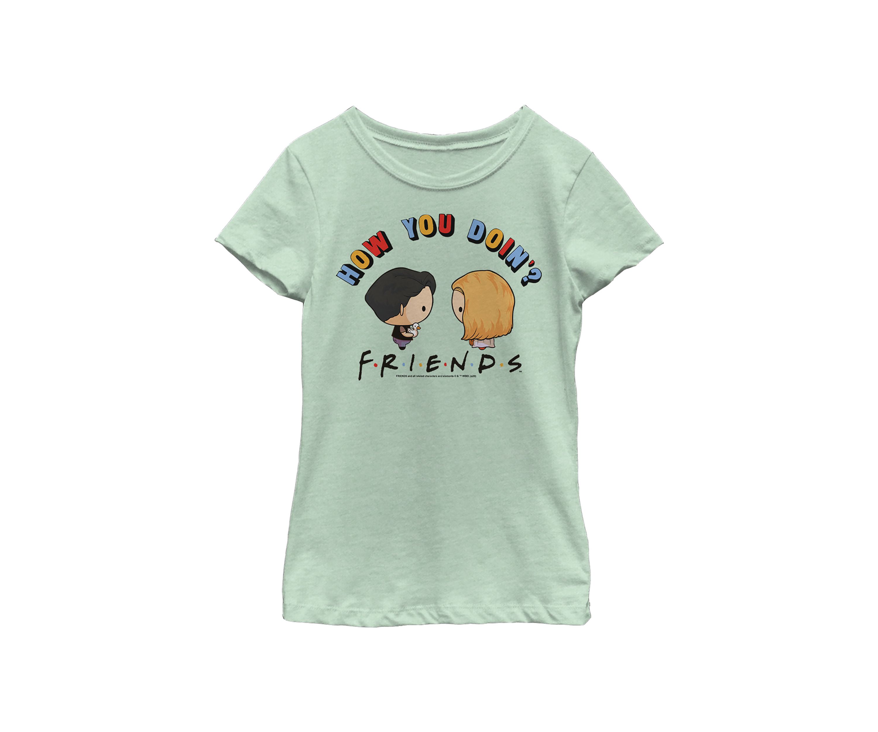 Girls 4-6x  Chibi Joey Phoebe Graphic T-Shirt