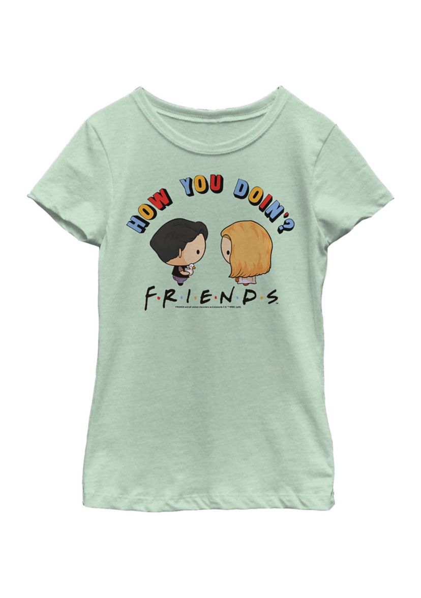 Girls 4-6x  Chibi Joey Phoebe Graphic T-Shirt