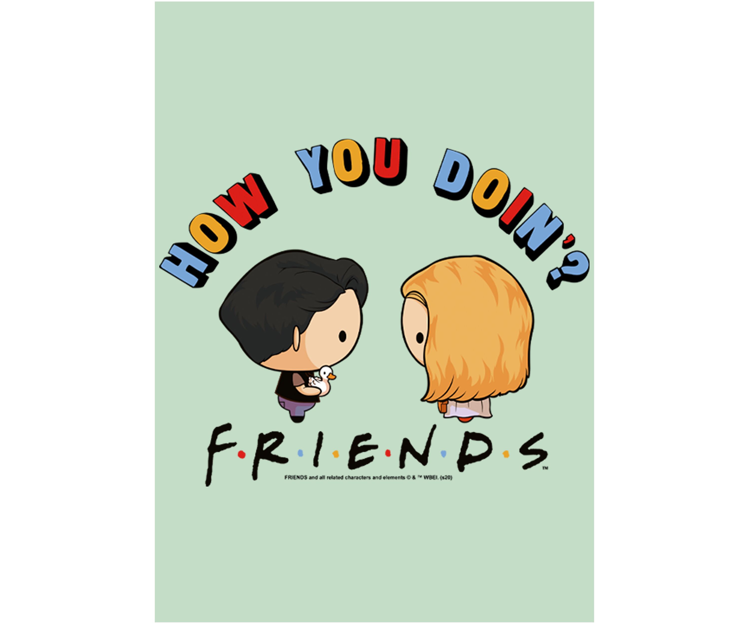 Girls 4-6x  Chibi Joey Phoebe Graphic T-Shirt