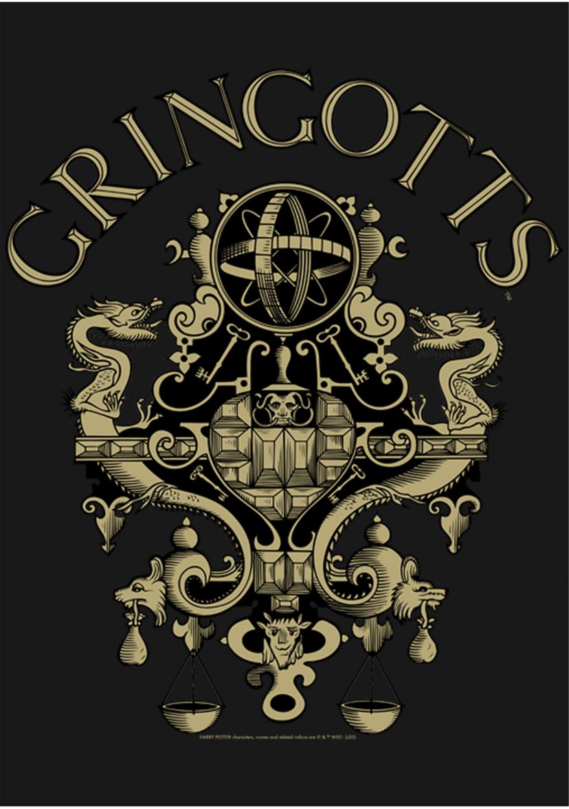 Girls 4-6x Gringotts Logo Graphic T-Shirt