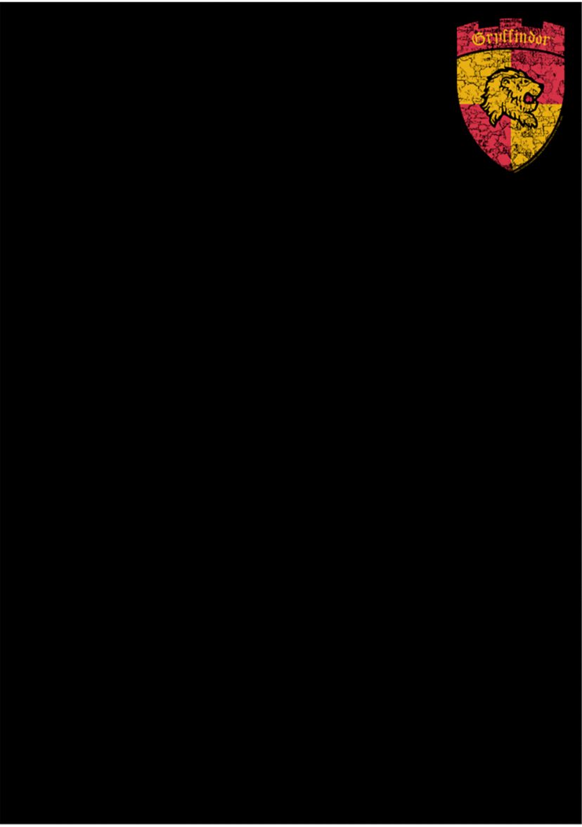 Girls 4-6x Gryffindor Shield Pocket Graphic T-Shirt
