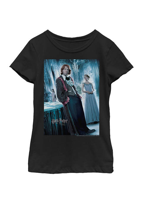 Harry Potter™ Girls 4-6x Ron Yule Ball Graphic