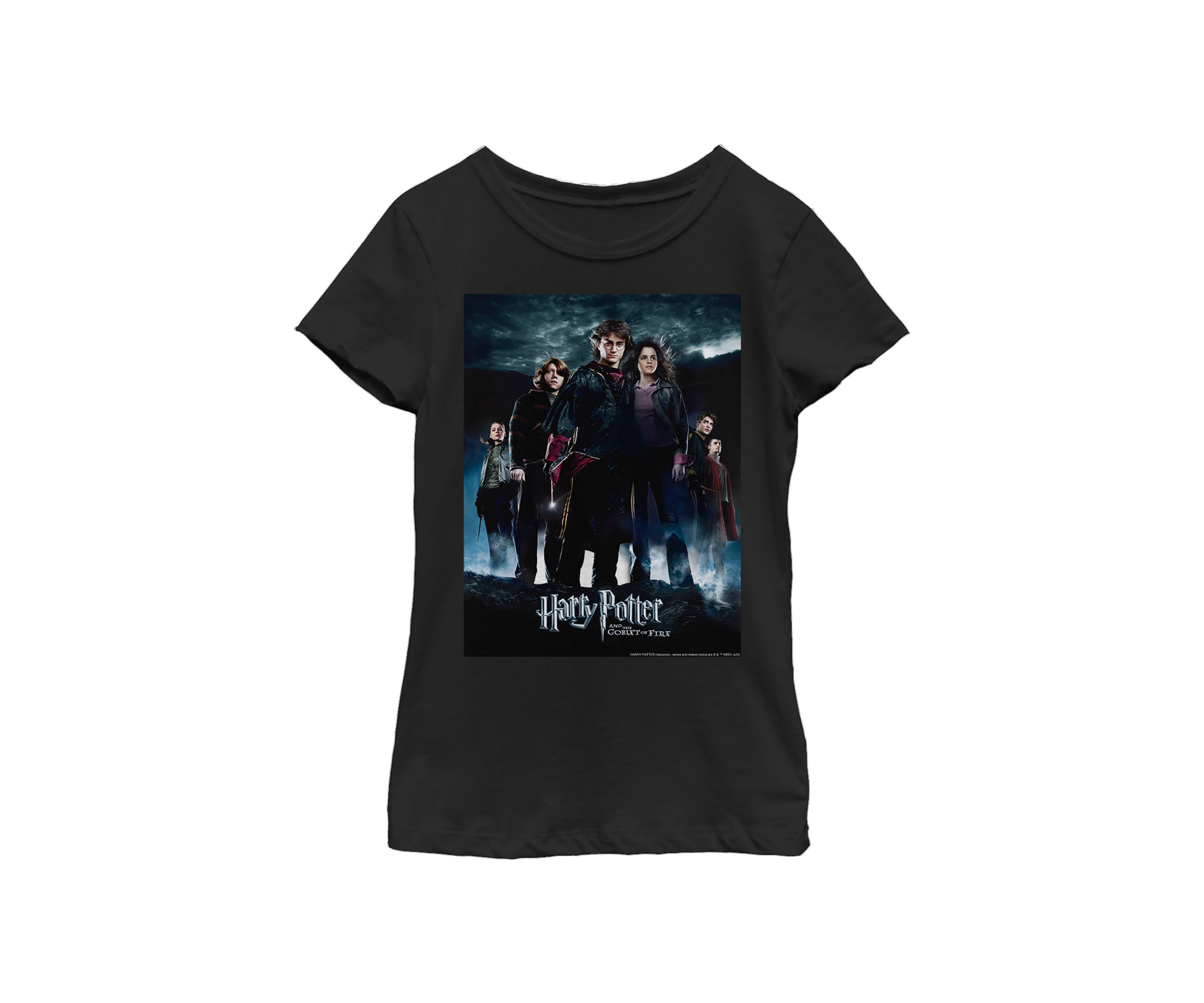 Girls 4-6x Potter Goblet Group Poster Graphic T-Shirt