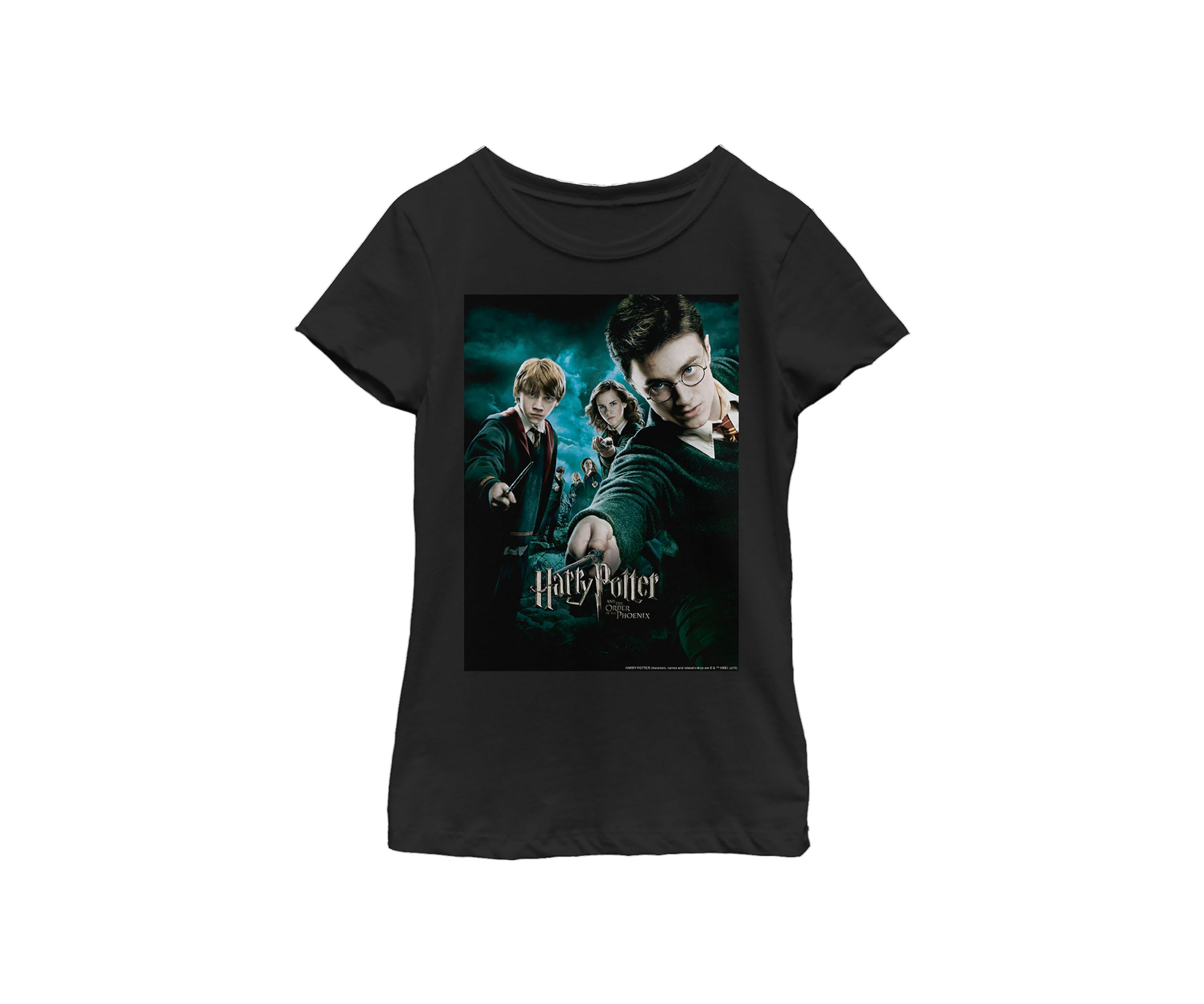 Girls 4-6x Wands Drawn Graphic T-Shirt