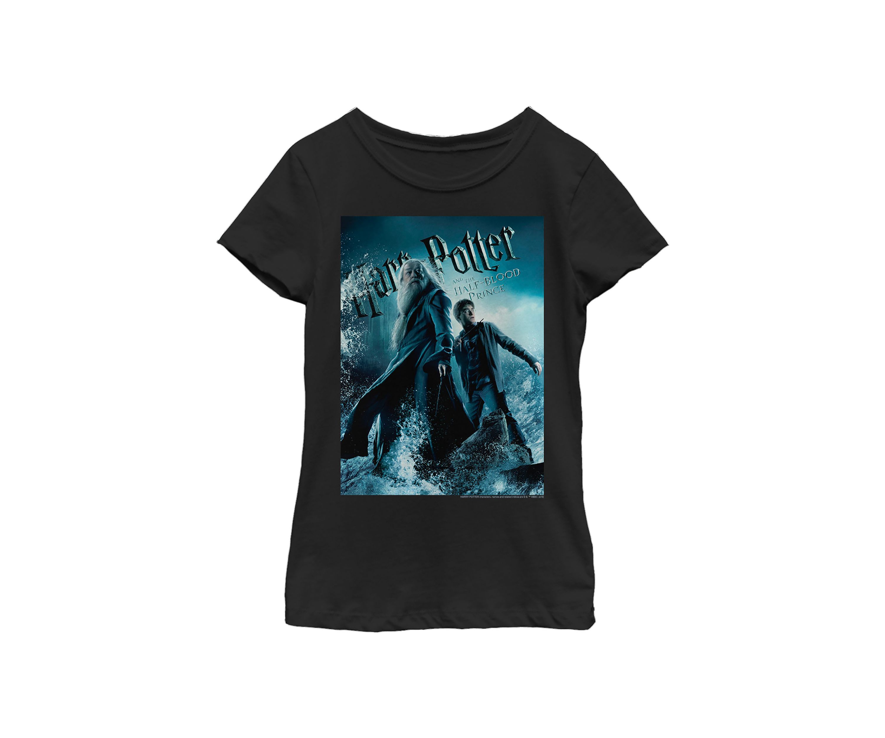 Girls 4-6x Harry & Dumbledore Poster Graphic T-Shirt