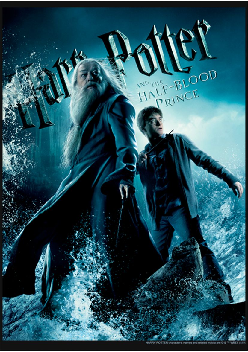 Girls 4-6x Harry & Dumbledore Poster Graphic T-Shirt