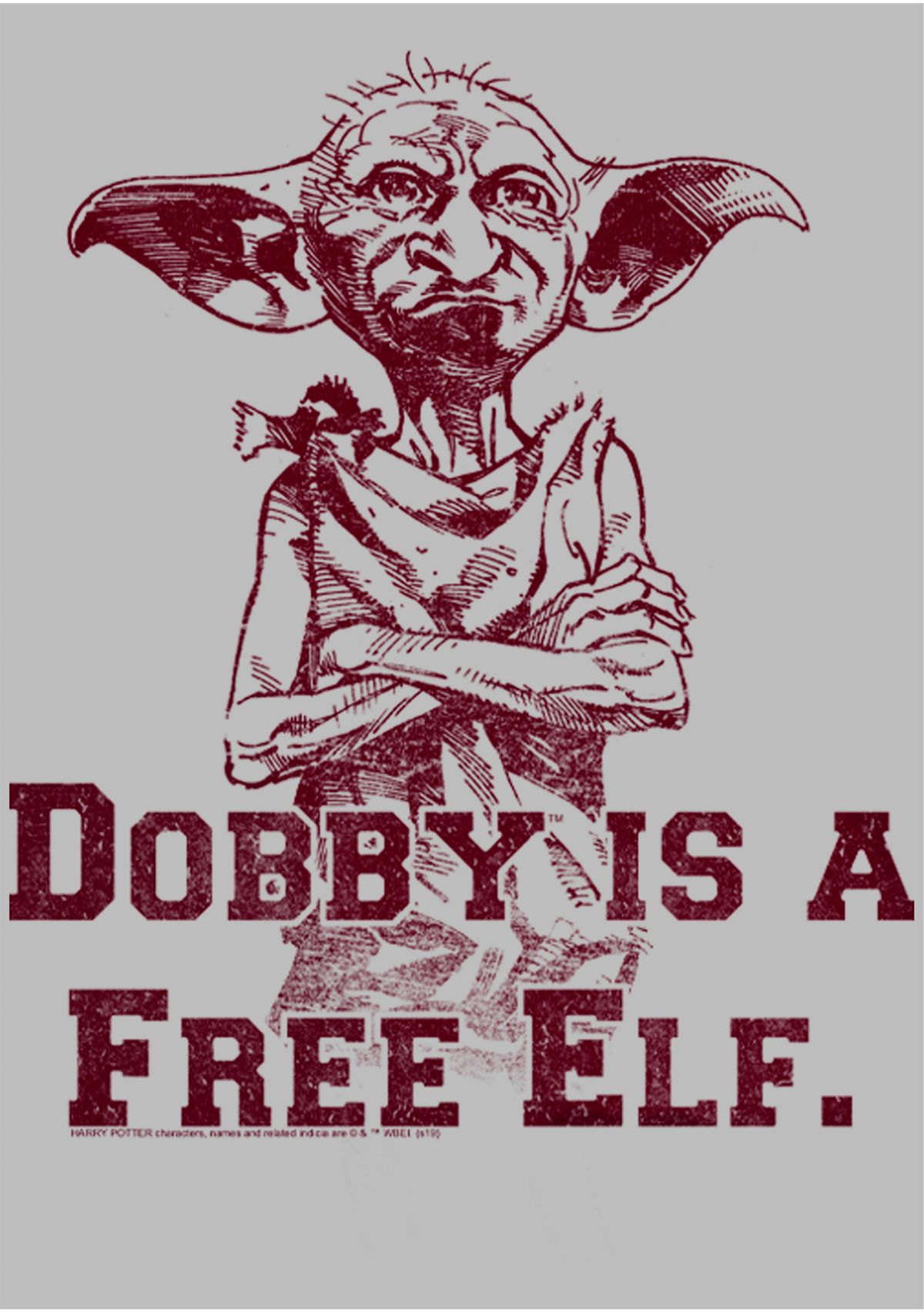 Girls 4-6x Dobby Free Elf Graphic T-Shirt