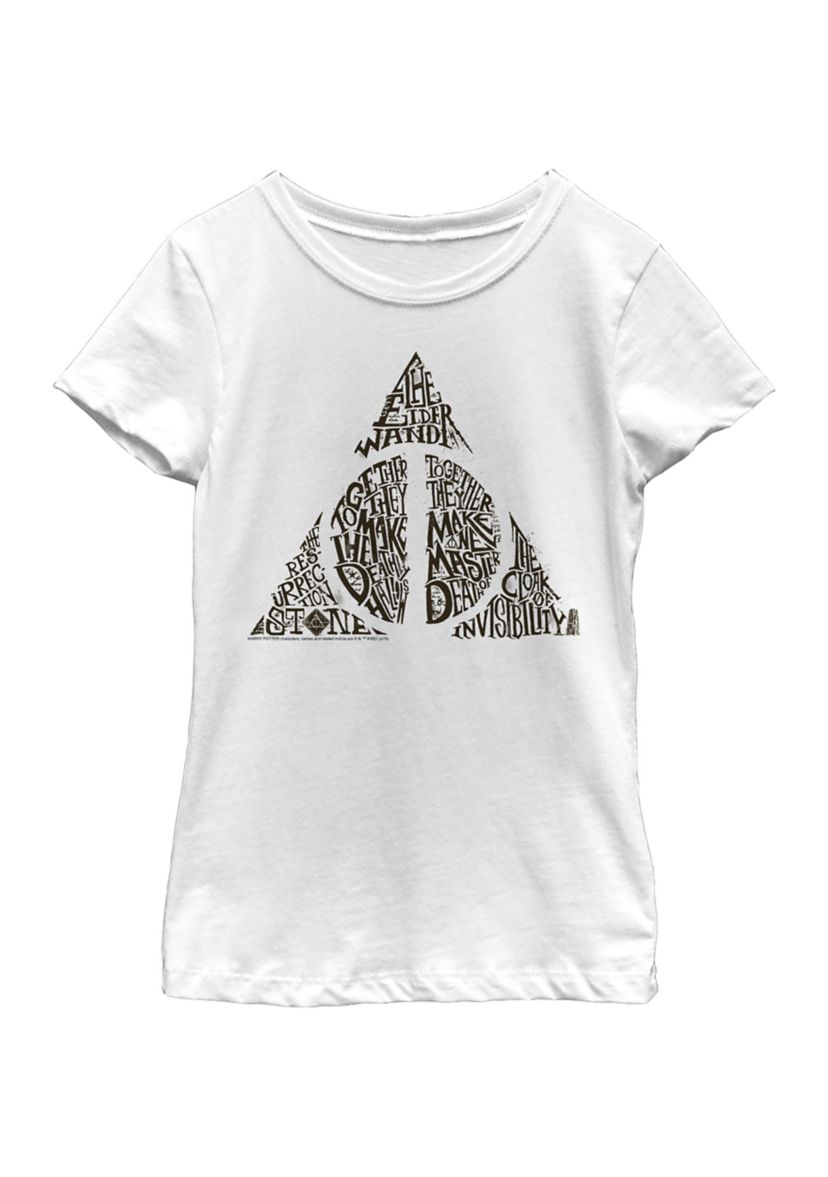 Girls 4-6x Deathly Hallows Graphic T-Shirt