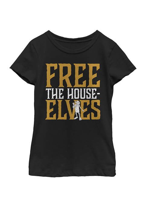 Harry Potter™ Girls 4-6x Free House Elves Graphic