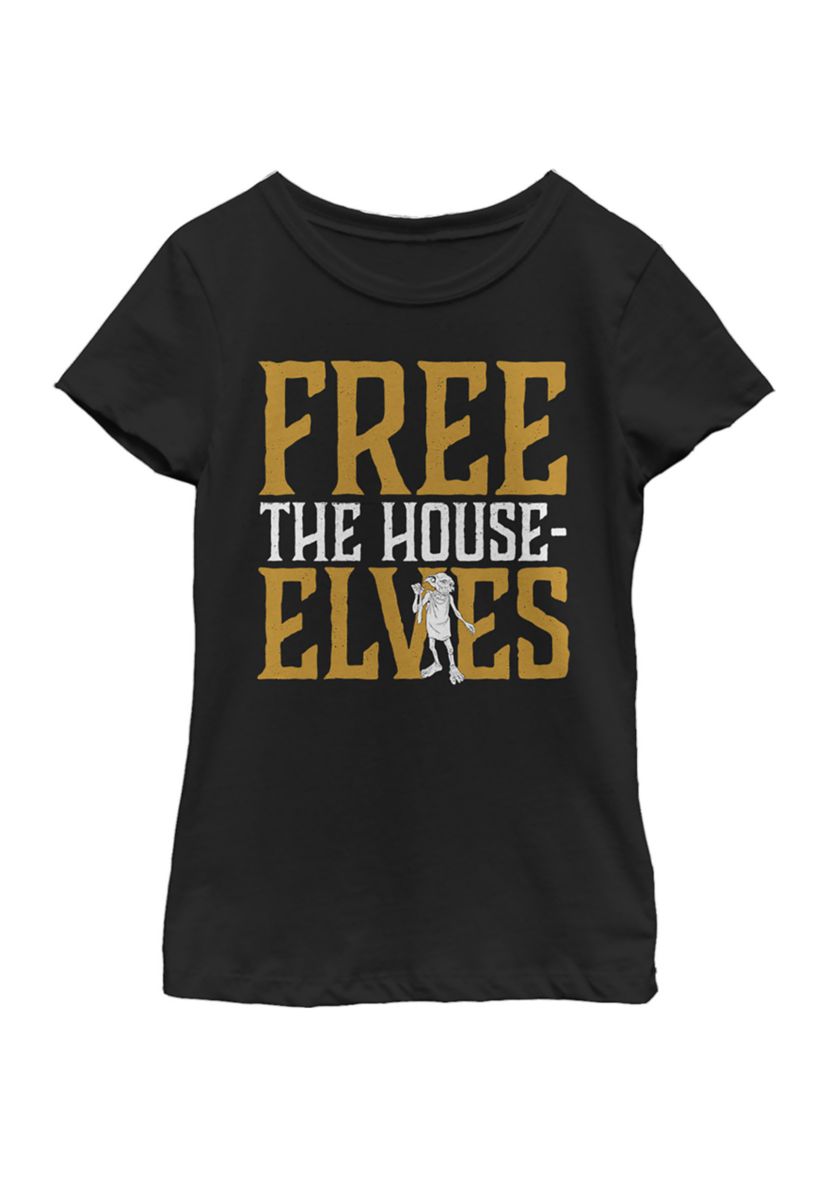 Girls 4-6x Free House Elves Graphic T-Shirt