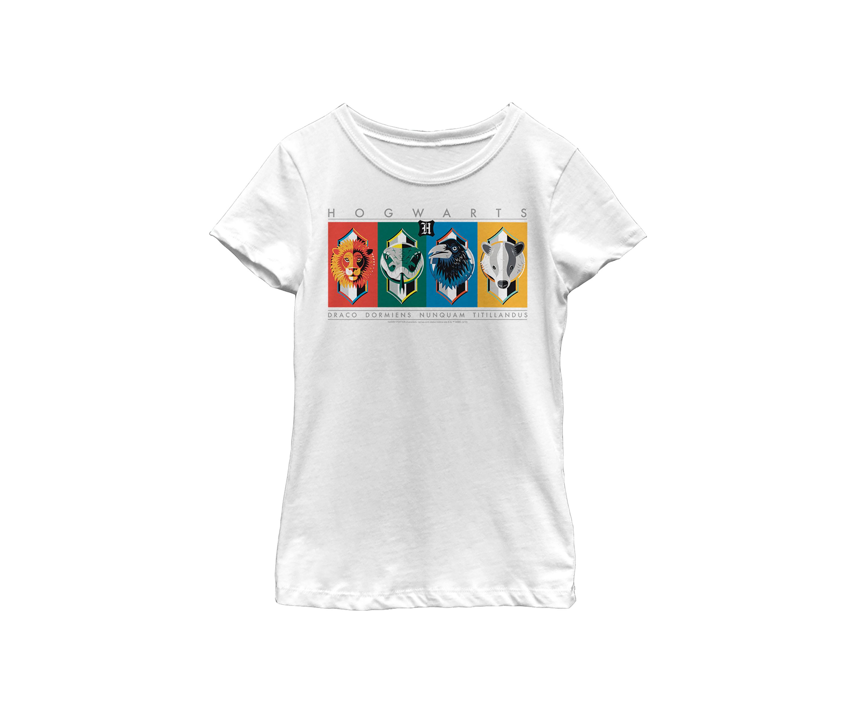 Girls 4-6x Hogwarts House Symbols Graphic T-Shirt