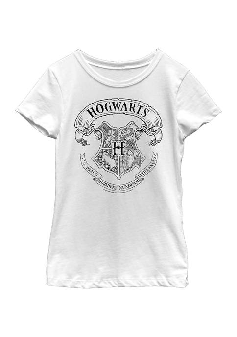 Girls 4-6x Hogwarts Crest Graphic T-Shirt