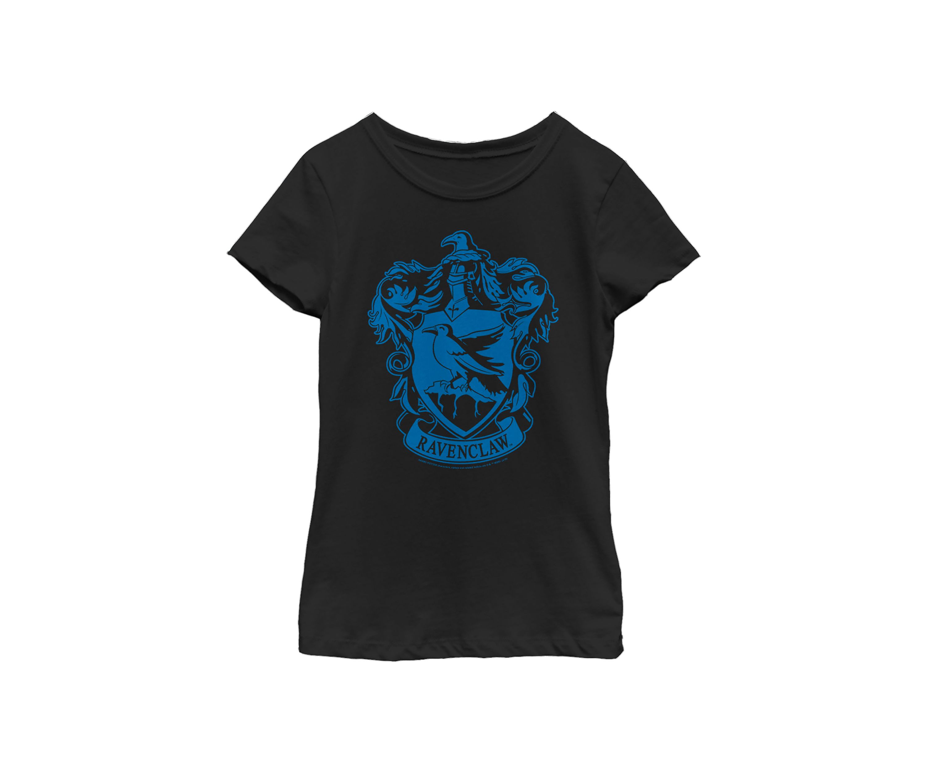 Girls 4-6x Simple Raven Graphic T-Shirt
