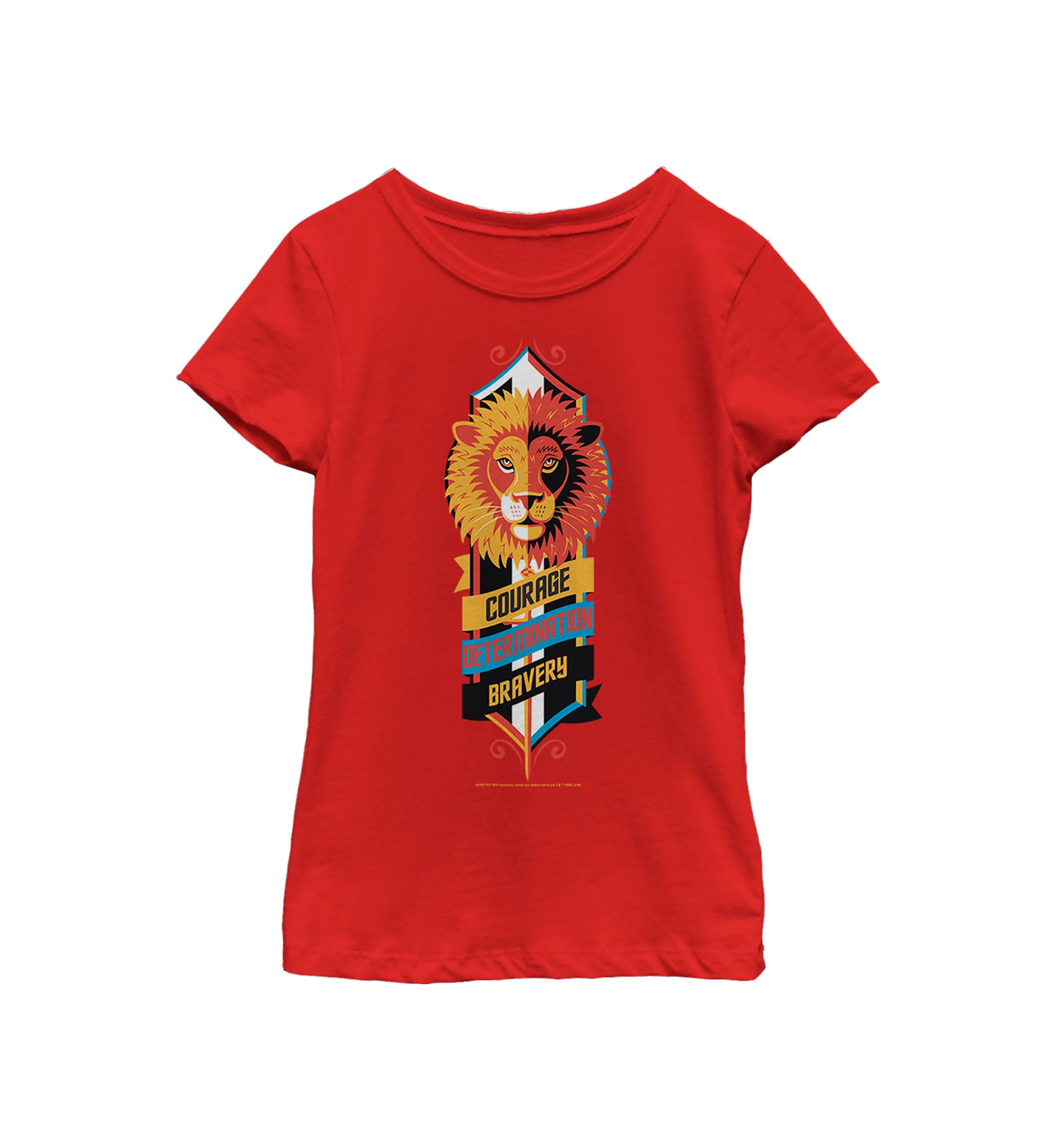 Girls 4-6x Courage Determination Bravery Graphic T-Shirt