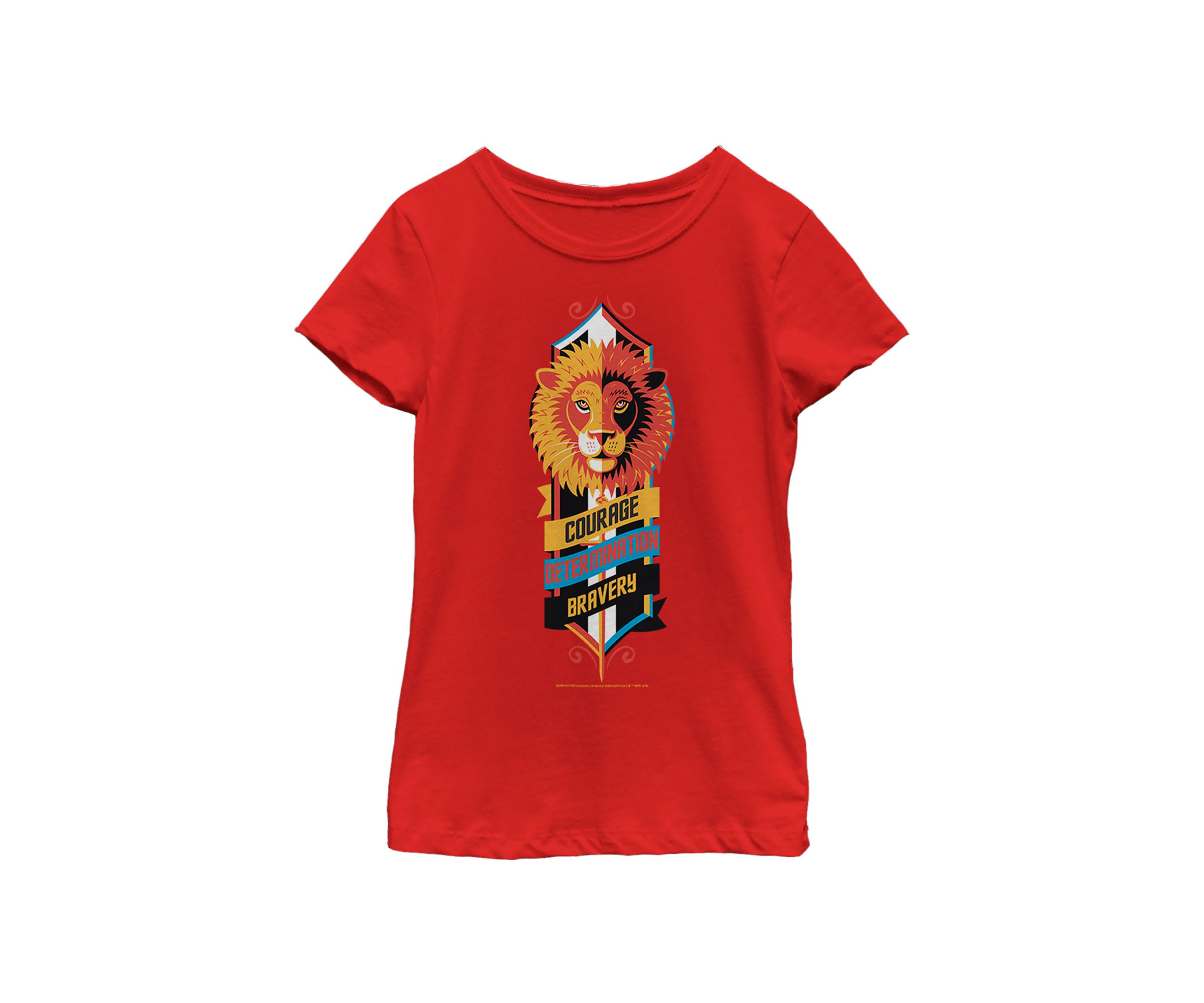 Girls 4-6x Courage Determination Bravery Graphic T-Shirt