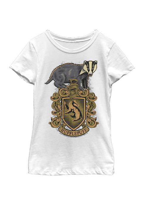 Harry Potter™ Girls 4-6x Hufflepuff House Crest Graphic