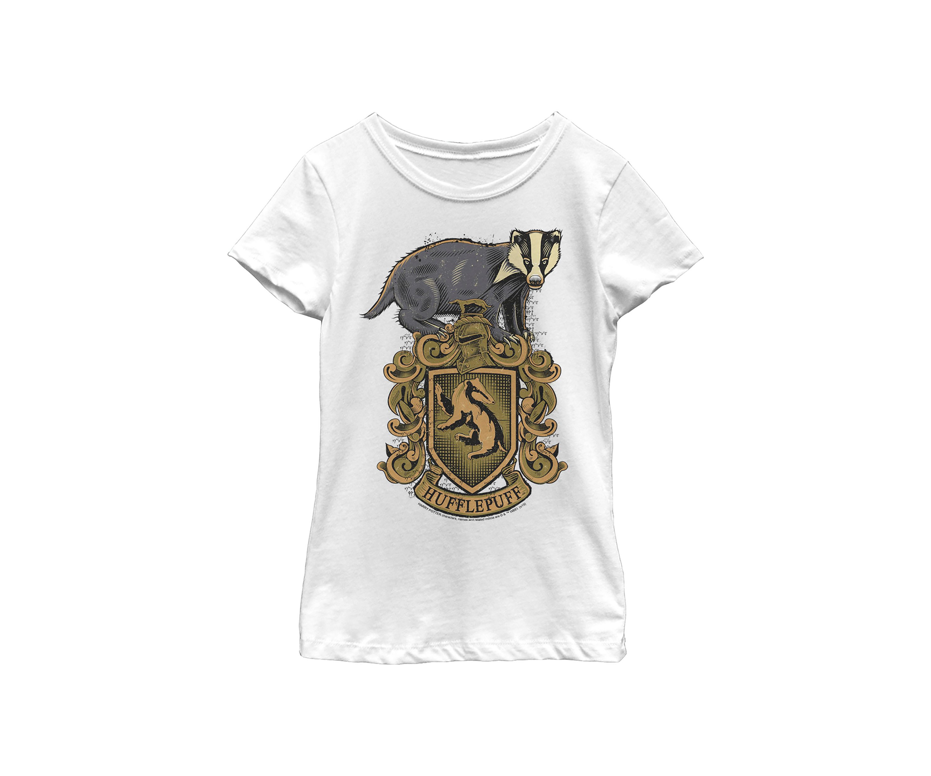 Girls 4-6x Hufflepuff House Crest Graphic T-Shirt