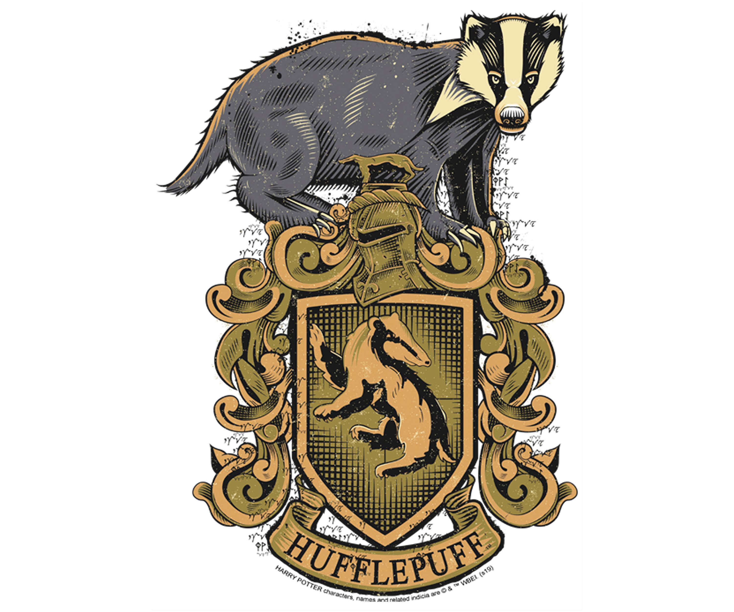 Girls 4-6x Hufflepuff House Crest Graphic T-Shirt