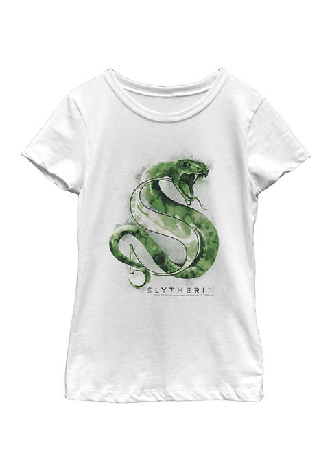 Harry Potter™ Girls 4-6x Slytherin Mystic Wash Graphic