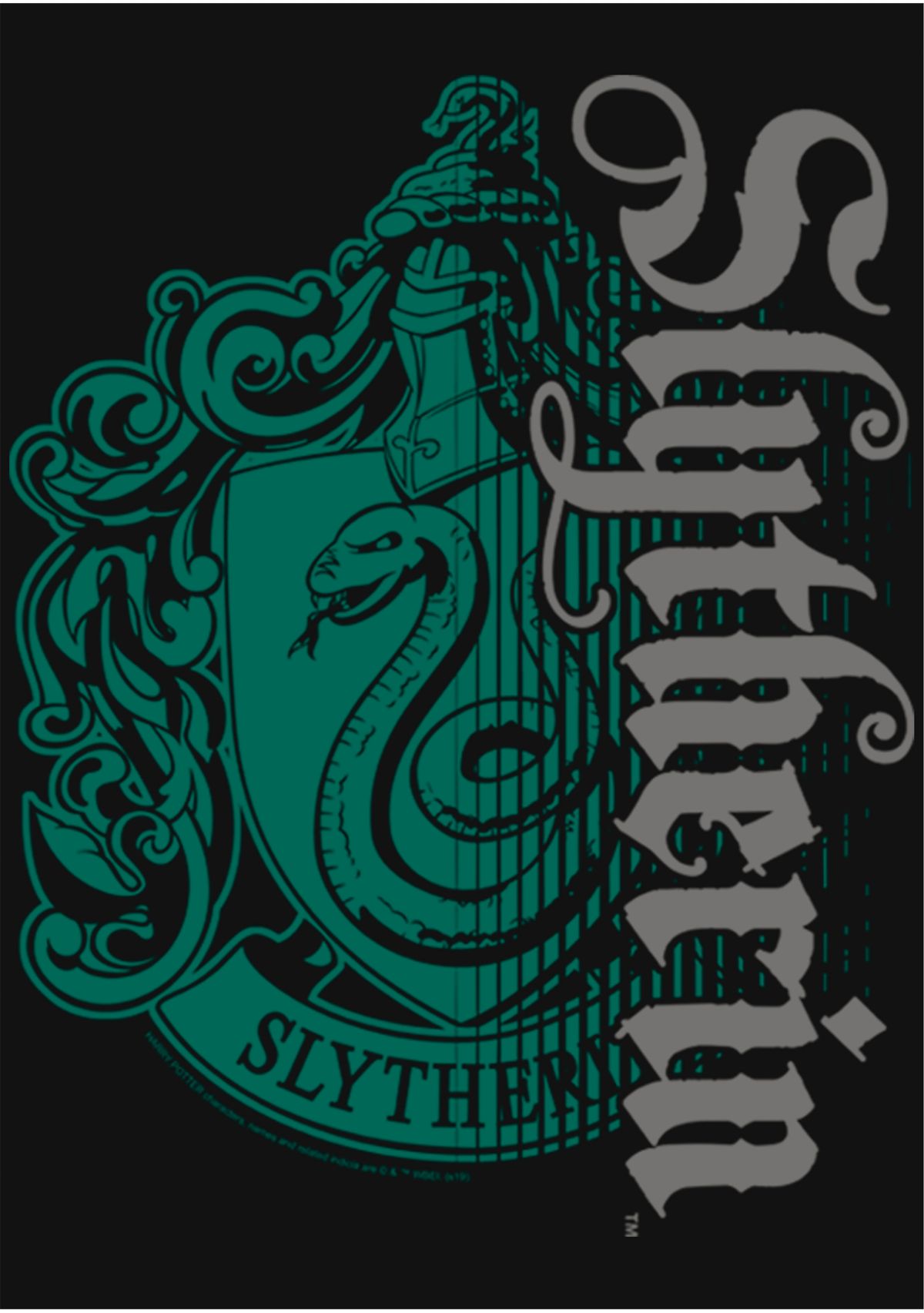 Girls 4-6x Green Crest Graphic T-Shirt