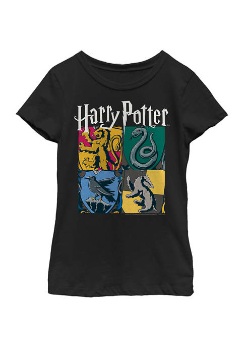 Harry Potter™ Girls 4-6x All Houses Graphic T-Shirt