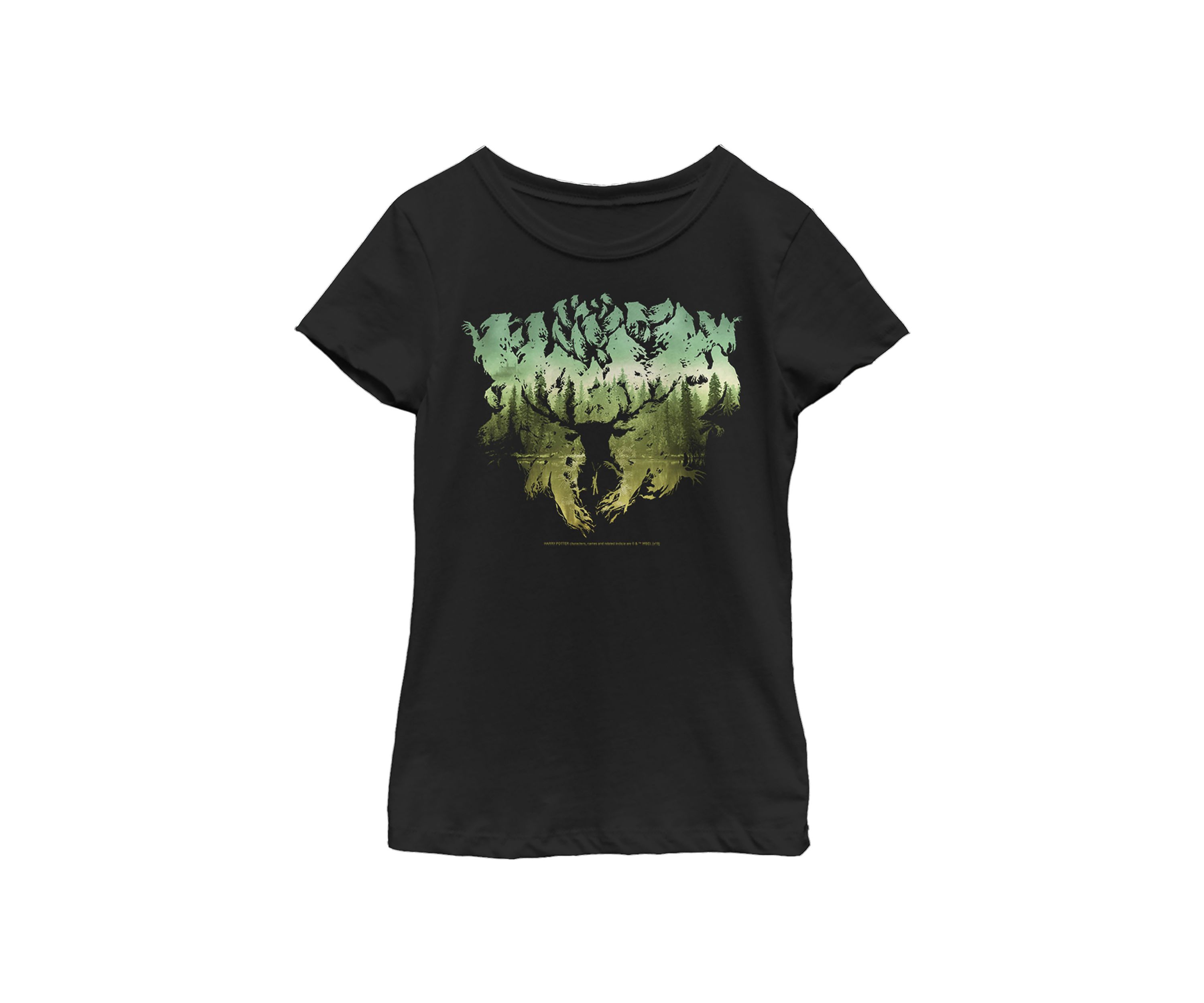 Girls 4-6x Patronus Silhouette Graphic T-Shirt