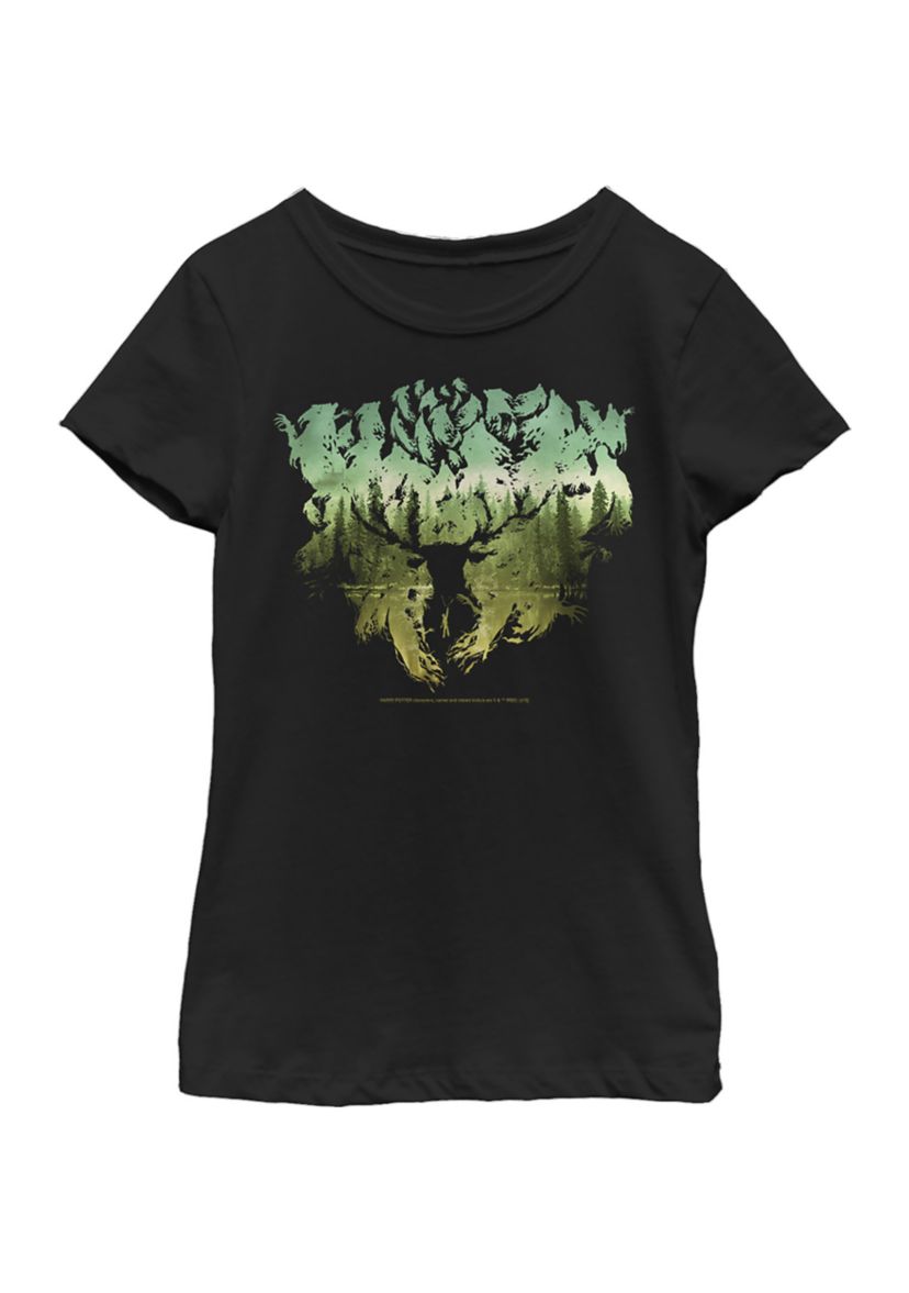 Girls 4-6x Patronus Silhouette Graphic T-Shirt